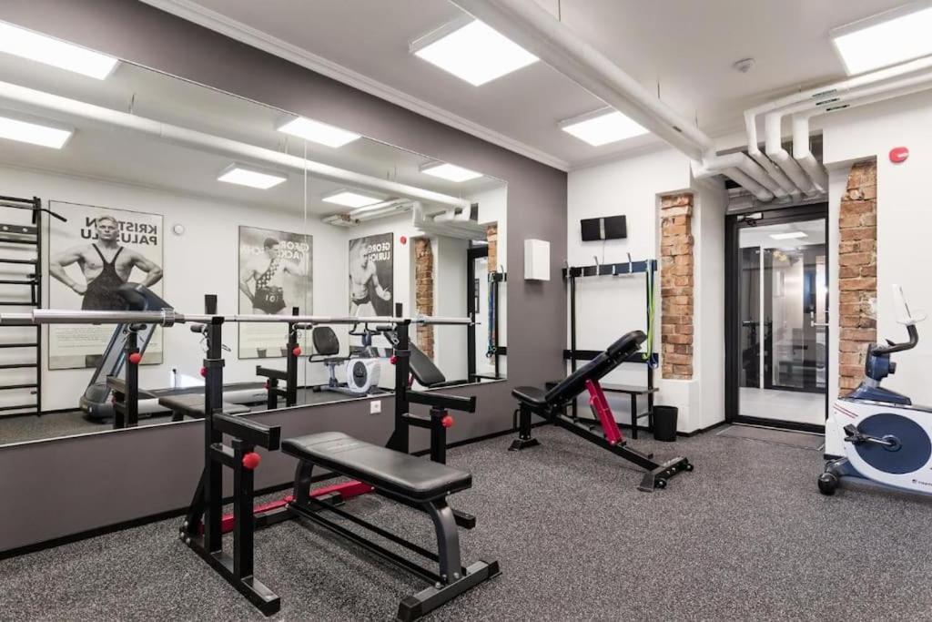 Urban-Glam City Centre Studio With A Gym And Terrace Ταλίν Εξωτερικό φωτογραφία
